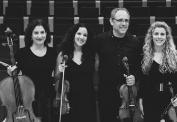 קונצרטים מונחים עם רביעיית כרמל - מעבר לקשת - צלילים נוסטלגיים בישראל