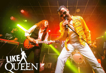 להקת Like Queen  במופע לייב בישראל